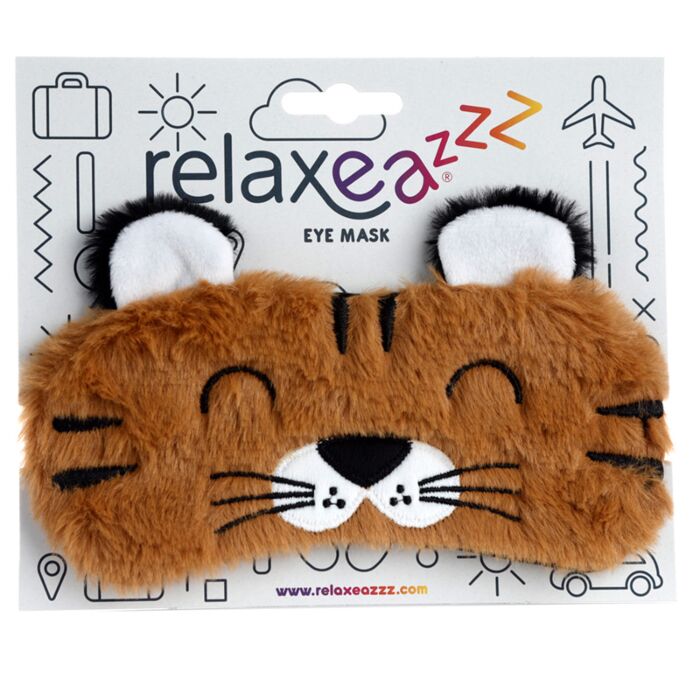 Plush Adoramals Tiger Eye Mask