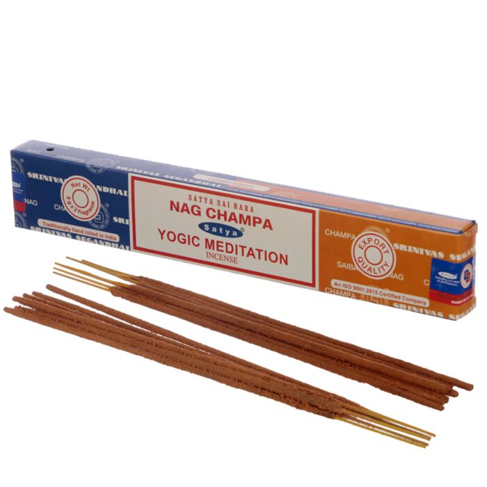 01342 Satya Nag Champa & Yogic Meditation Rökelsestickor