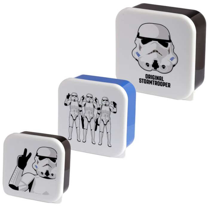 3-Pack Lunchlådor - The Original Stormtrooper M/L/XL