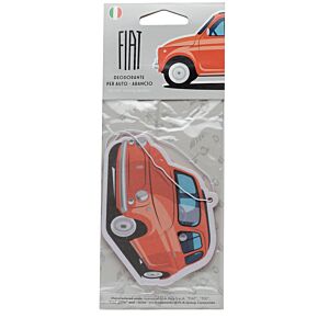 Apelsin Retro Röd Fiat 500 Luftfräschare