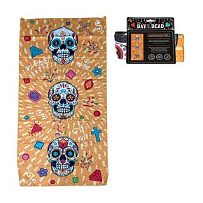 Day of the Dead Mikrofiber Strandhandduk