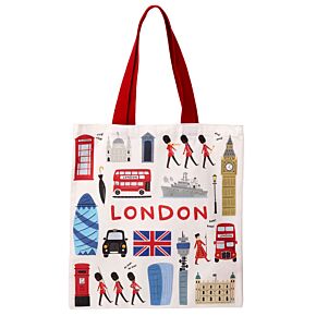 London Souvenir Återanvändbar Tote Väska