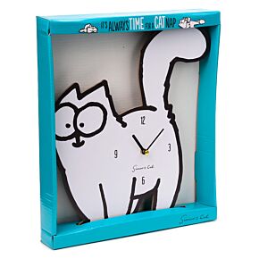 Simon's Cat Formad Klocka