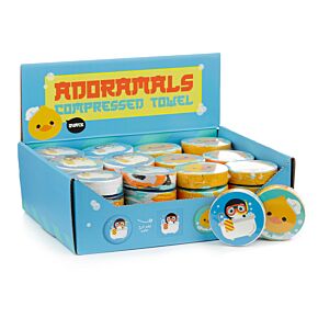 Adoramals Bath Time Komprimerad Resehandduk