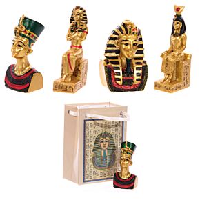 Egyptiska Figurer i Påse