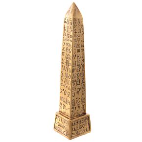 Gyllene Egyptisk Obelisk