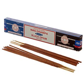 01307 Satya Nag Champa & Black Opium Rökelsestickor