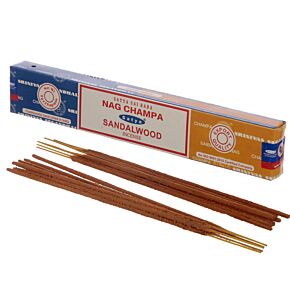 01331 Satya Nag Champa & Sandalwood Rökelsestickor