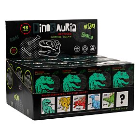 Dinosauria Jr Dinosaurie 48-bitars Återvunnet Pussel för Barn