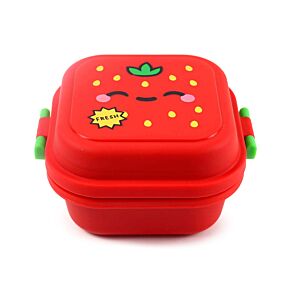 Elidi the Strawberry Foodiemals Clip Lock Staplad Bento Lunchlåda