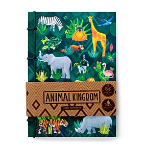 Animal Kingdom A5 Anteckningsbok med Stenpapper