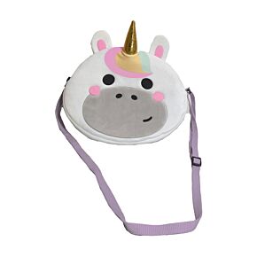 Astra the Unicorn Adoracorns Enhörning Crossbody Plysch Axelväska