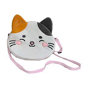 Lola the Cat Adoramals Katt Crossbody Plysch Axelväska