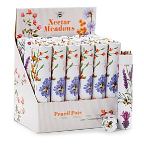 Nectar Meadows Stor Pennburk med 12 Färgpennor