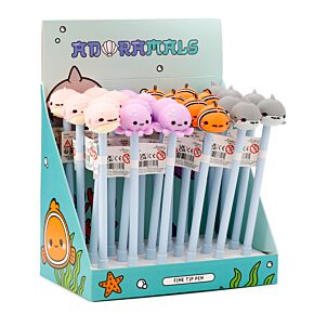 Adoramals Sealife Penna med Smal Topp