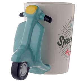 Speed King Scooter Mugg med Format Handtag