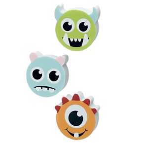 Monstarz Monster 3-Pack Suddgummiset