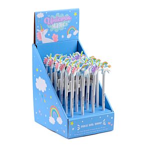 Unicorn Magic Enhörning Penna med PVC Topp