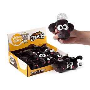 Queasy Squeezies Kawaii Söt Shaun the Sheep Plysch Klämmig Leksak