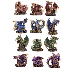 Dark Legends Crystal Cave Drake Världsfigurer