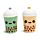 Boba & Matcha Bubble Tea Foodiemals Salt & Pepparset i Keramik