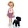 Sally Dress Up Docka med Hund och Accessoarer